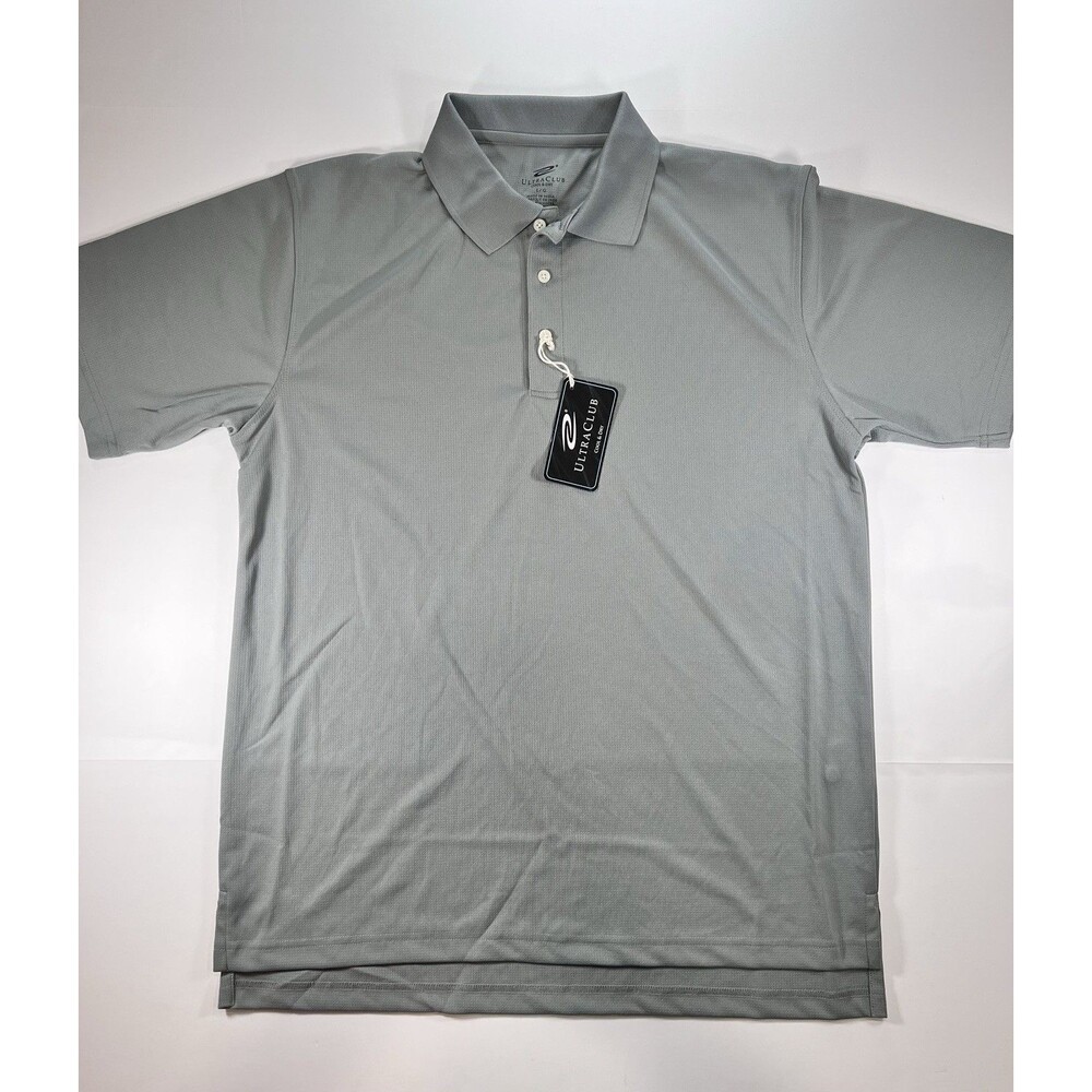 Ultra Club‎ Cool & Dry Performance Mens Sz  Large  Golf Polo Shirt NWT